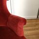 Fauteuil crapaud velours