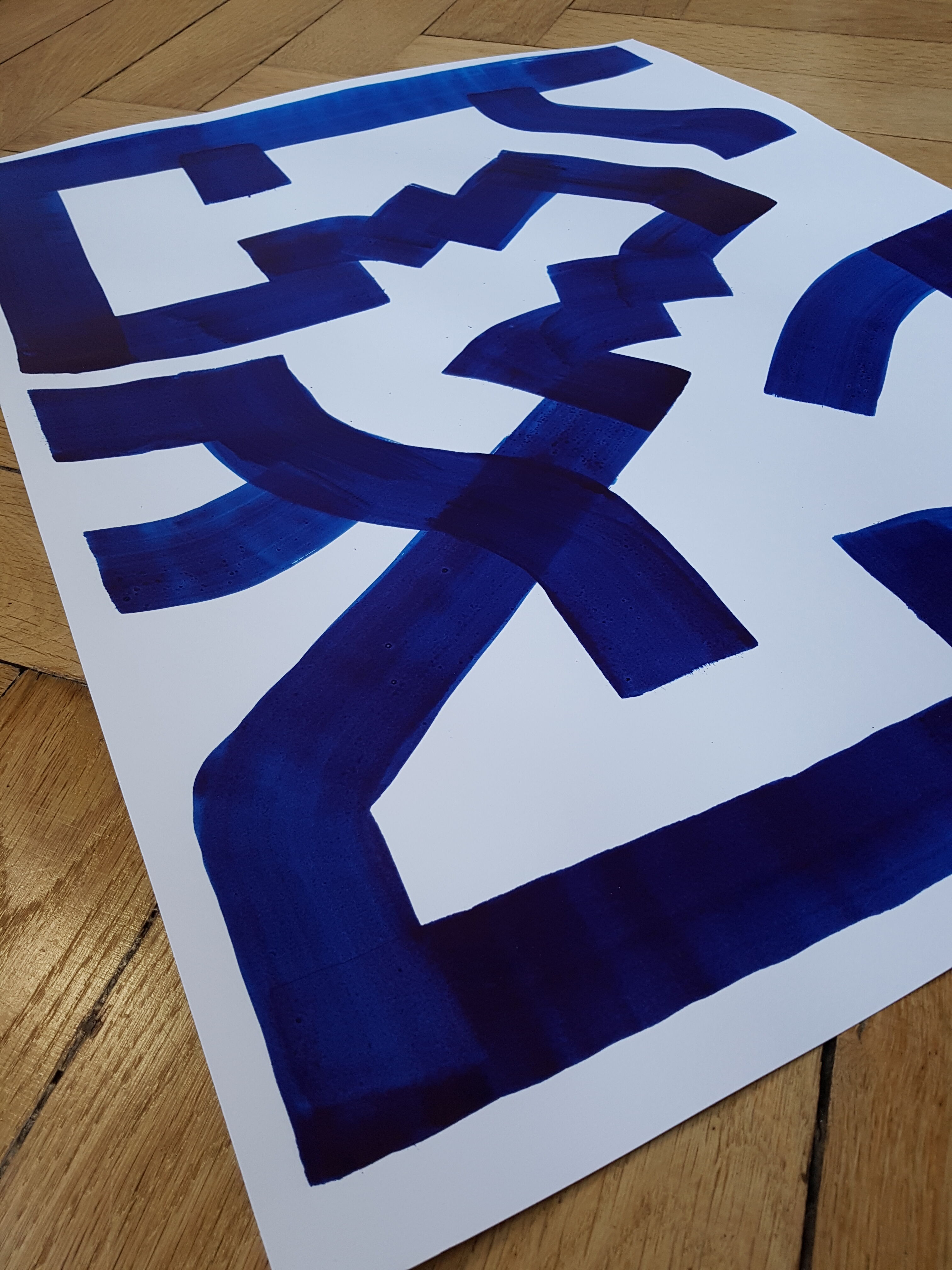 Painting on paper - Untitled