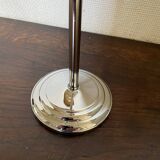 Chrome countertop towel rack