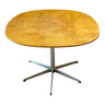 Table à manger avec pied en 6 branches étoilées de Arne Jacobsen pour Fritz Hansen