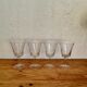 Set of 4 vintage stemmed glasses Luminarc Régence 1970s