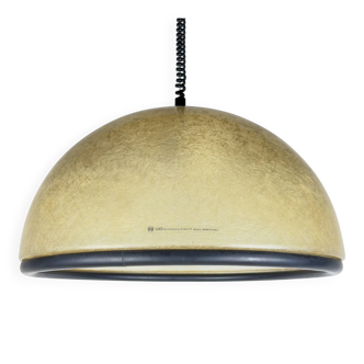 Vintage pendant lamp by Idea Studio Techno Design for Luci Milano, Italy70s