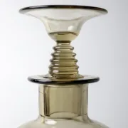 Art deco Traditie decanter with 7 glasses by W.J. Rozendaal – Kristalunie