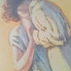 Georges Pierre Guinegault large Art Deco print, signed and numbered.