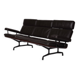 Charles and Ray Eames leather sofa, 1980s