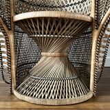 Fauteuil Emmanuelle Peacock Chair