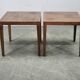Pair of Severin Hansen Side Tables for Haslev Møbelfabrik, 1960s