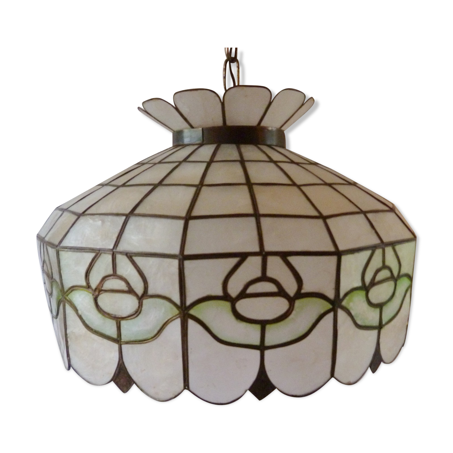 Nacre chandelier