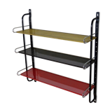 Steel wall system, book rack 1960’s