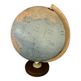 Michelin luminous vintage terrestrial globe