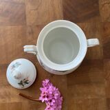 Ceramic flower pot and lid