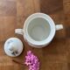Ceramic flower pot and lid