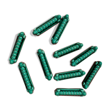 Green ceramic knife holder