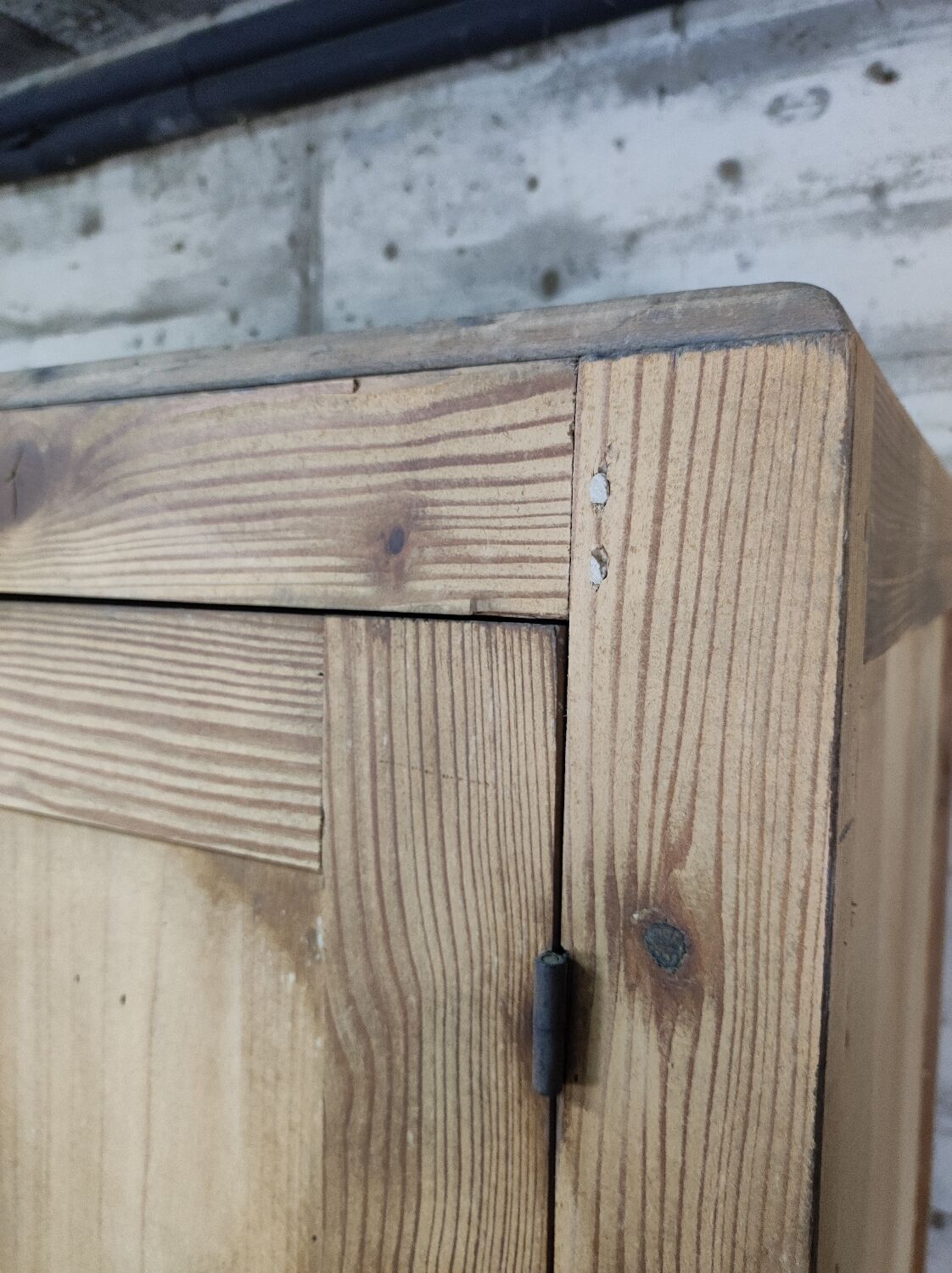 Parisian wooden wardrobe