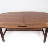 Plateau de majordome en palissandre de design danois des années 1960