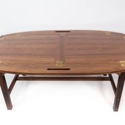 Butler's tray in rosewood of Danish design from the 1960s