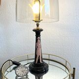 Lampe art déco signée Valentin
