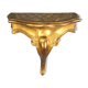 Wall console wood and stucco gilded fine XIX