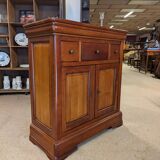 Small Louis Philippe style cherry wood sideboard