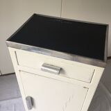 White metal furniture