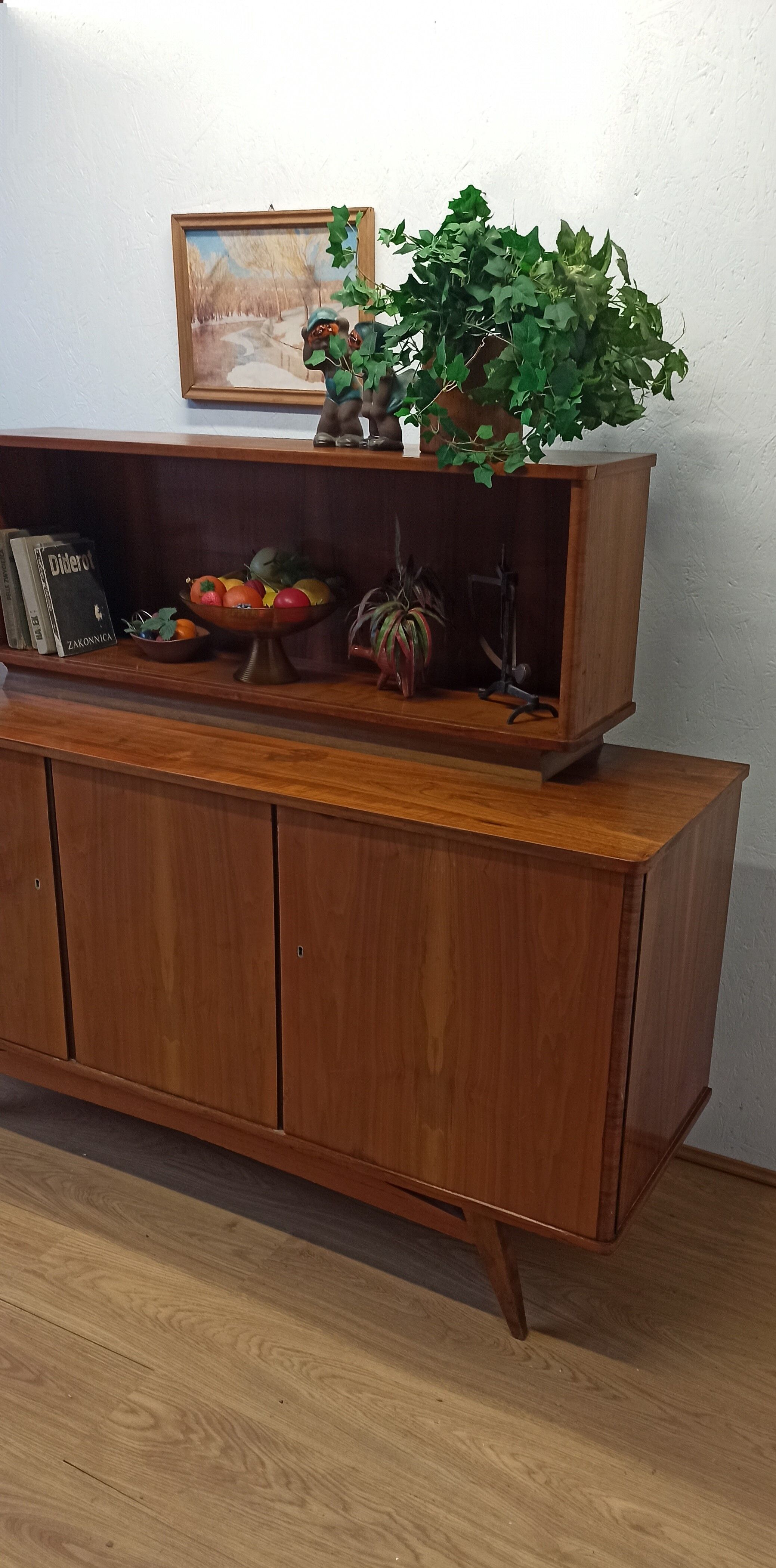 Modernist bookcase of the 1960s