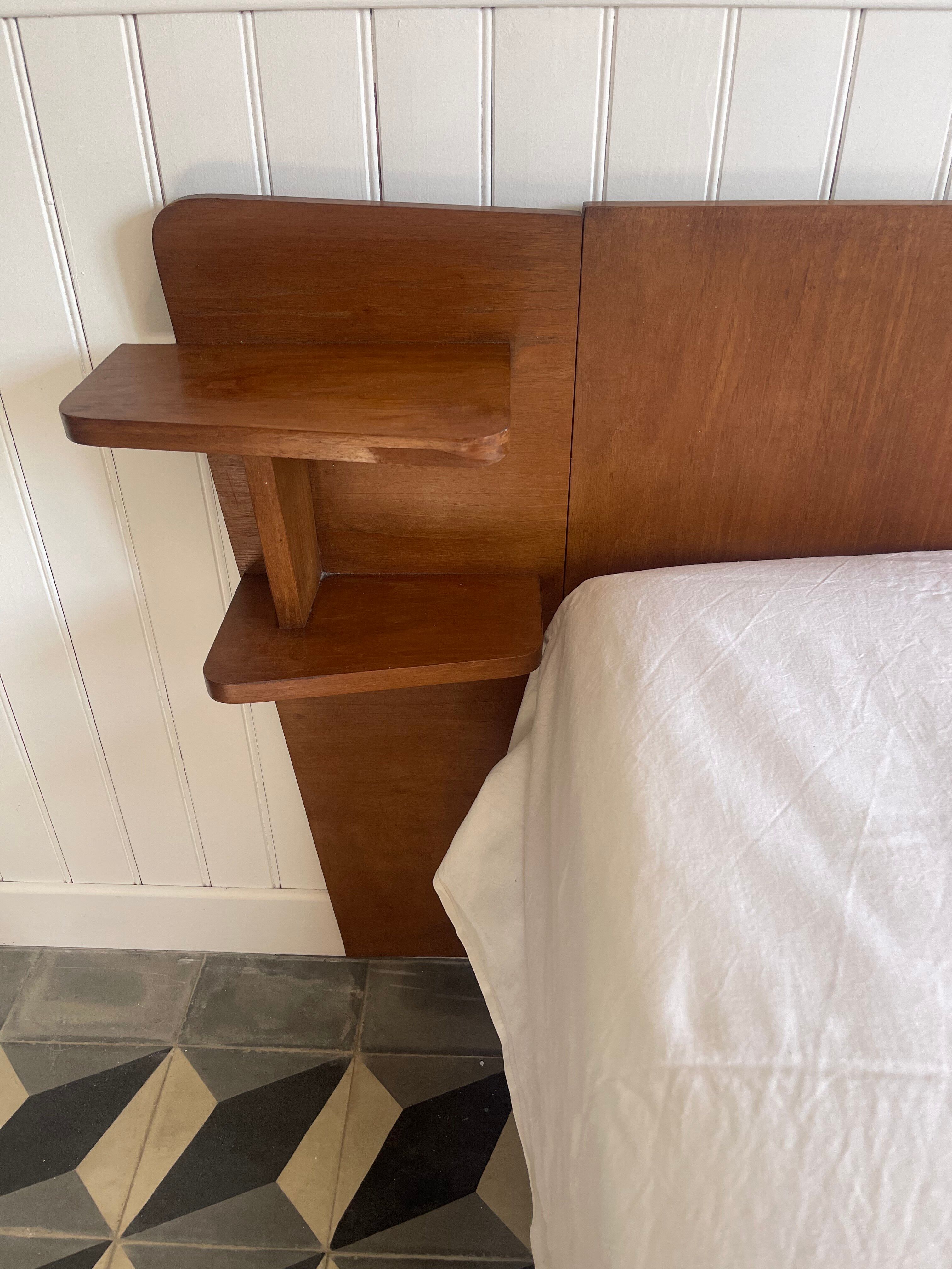 Vintage headboard from the 1960s.