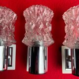 Set of 5 vintage 1970 targetti wall lights