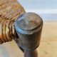 Tabouret tripode paillé des années 50