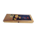 Wooden alphabet box