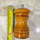 Vintage wooden pepper mill