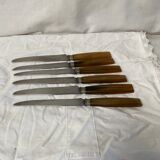 Set of 6 antique knives