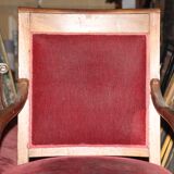 Office chair red bordeaux