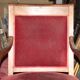 Fauteuil de bureau rouge bordeaux
