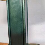 Lampe Art Déco Attribuée à Paul Dupré Lafon / Cuir Se killier et Parch