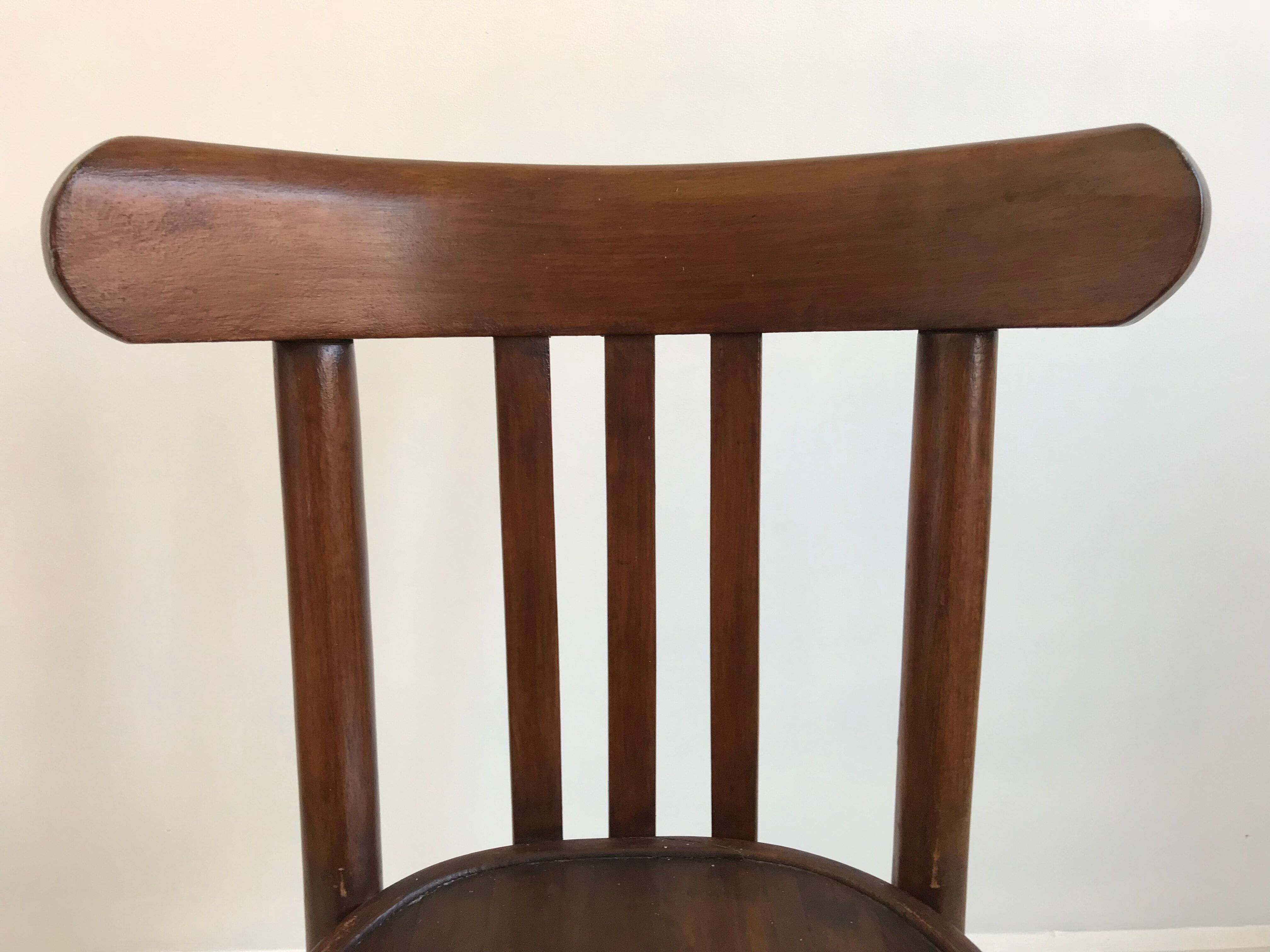 Old baumann bistro chair