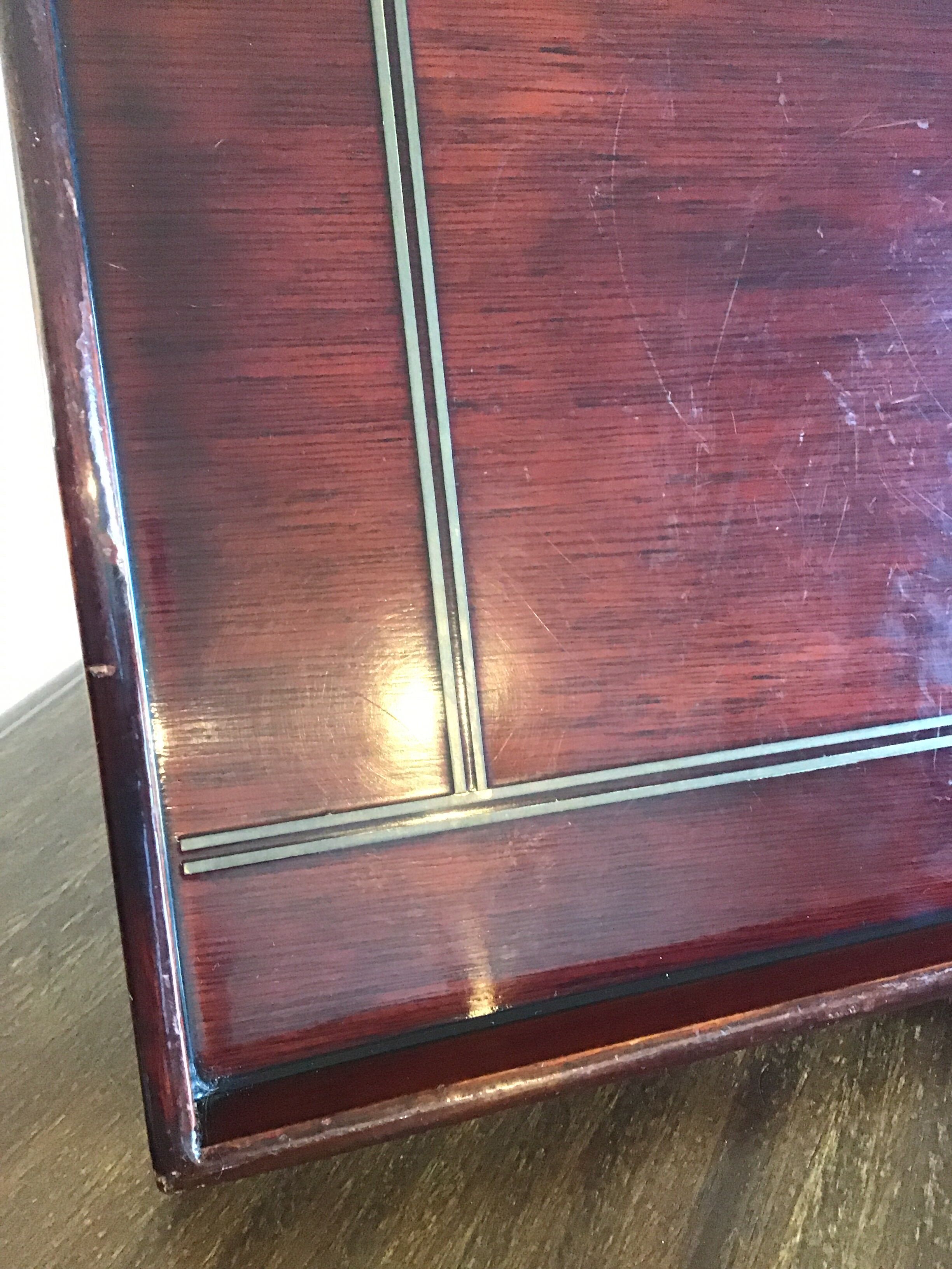 Art deco service tray