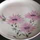 Ceramic plate with thistles by Marie-Madeleine Jolly 1950