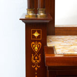 Vitrine sécessionniste en acajou, Autriche, 1910