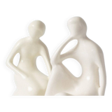 Mid-century figurative bookends by Royal Delf