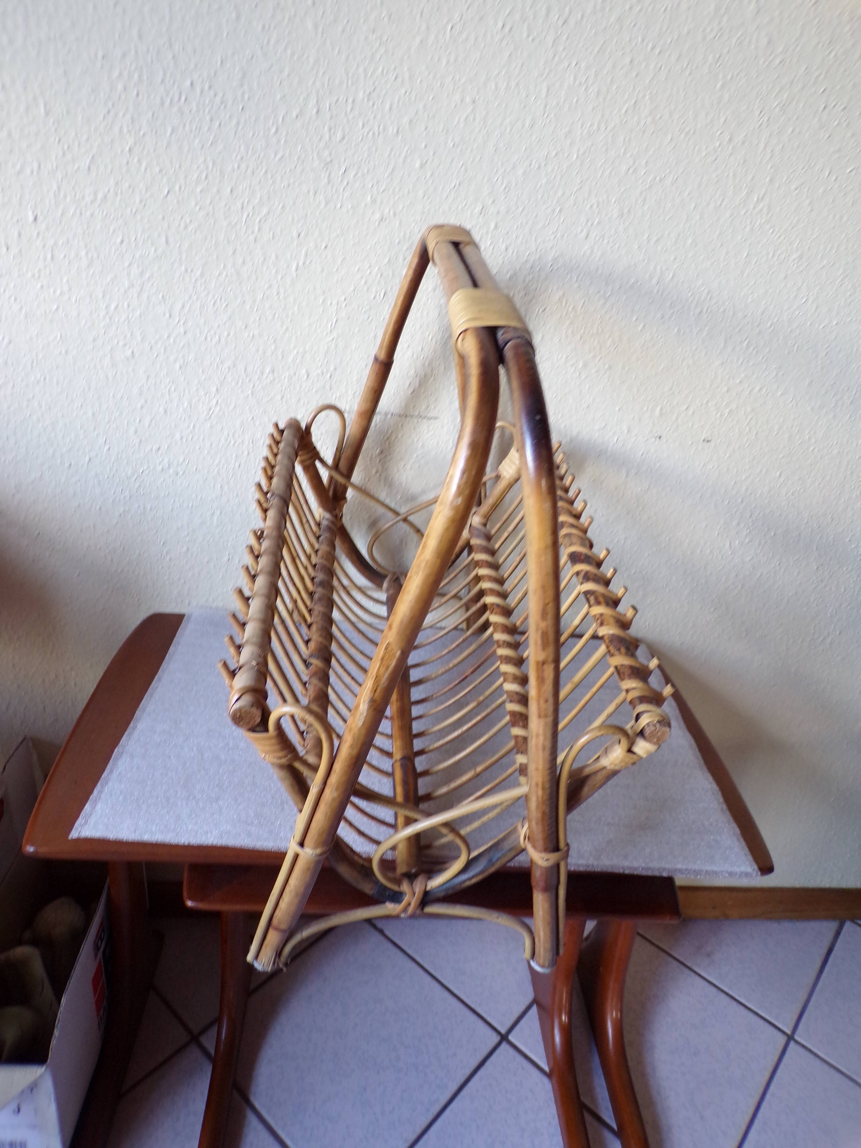 Review door rattan bamboo vintage