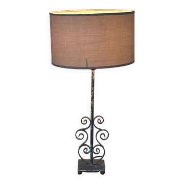 Lampe décorative avec pied en fer forgé Loberon