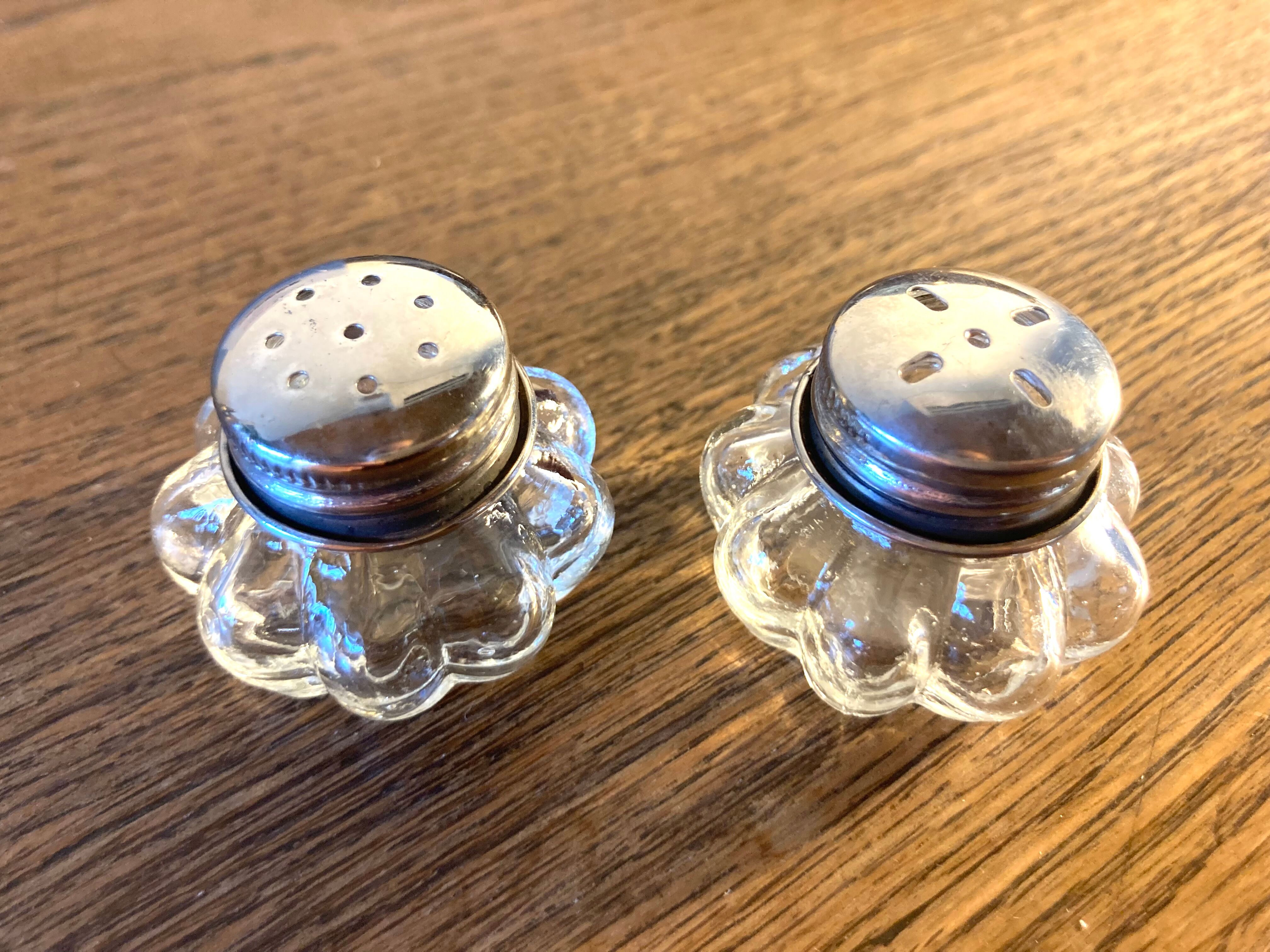 Salt and pepper shakers - 50s