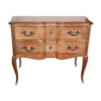 Chest of drawers "crossbow" in cherry tree