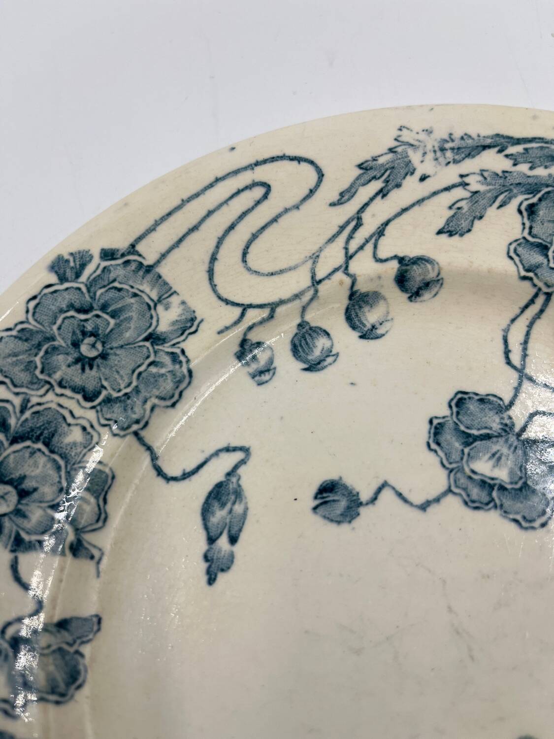 Lot de 3 assiettes Longwy