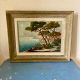 Landscape painting oil