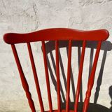 Brick red Baumann chair