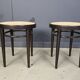 Pair of Thonet 214RH stools, 1980s