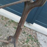 Antique bistro table with wooden top