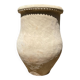 Ancient terracotta pottery jar