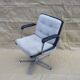 Office chair in wool and leather